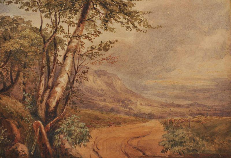 Thomas Girtin In the Scotch Borders France oil painting art